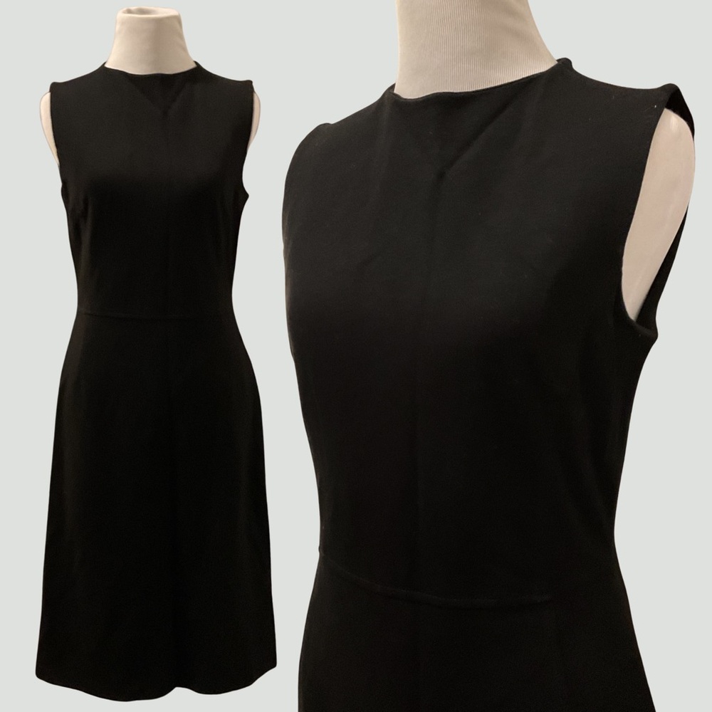 J. Crew Black Sleeveless Dress Size 6